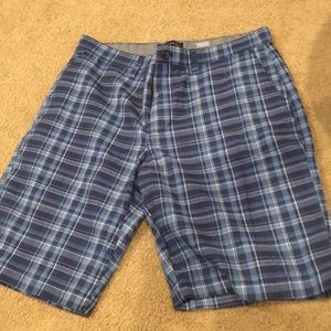 Banana Republic plaid shorts